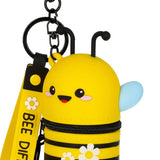 Legami MINI KAWAII Portemonnee met Sleutelhanger, Bee