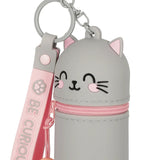 Legami MINI KAWAII Portemonnee met Sleutelhanger, Kitty