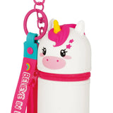 Legami MINI KAWAII Portemonnee met Sleutelhanger, Unicorn