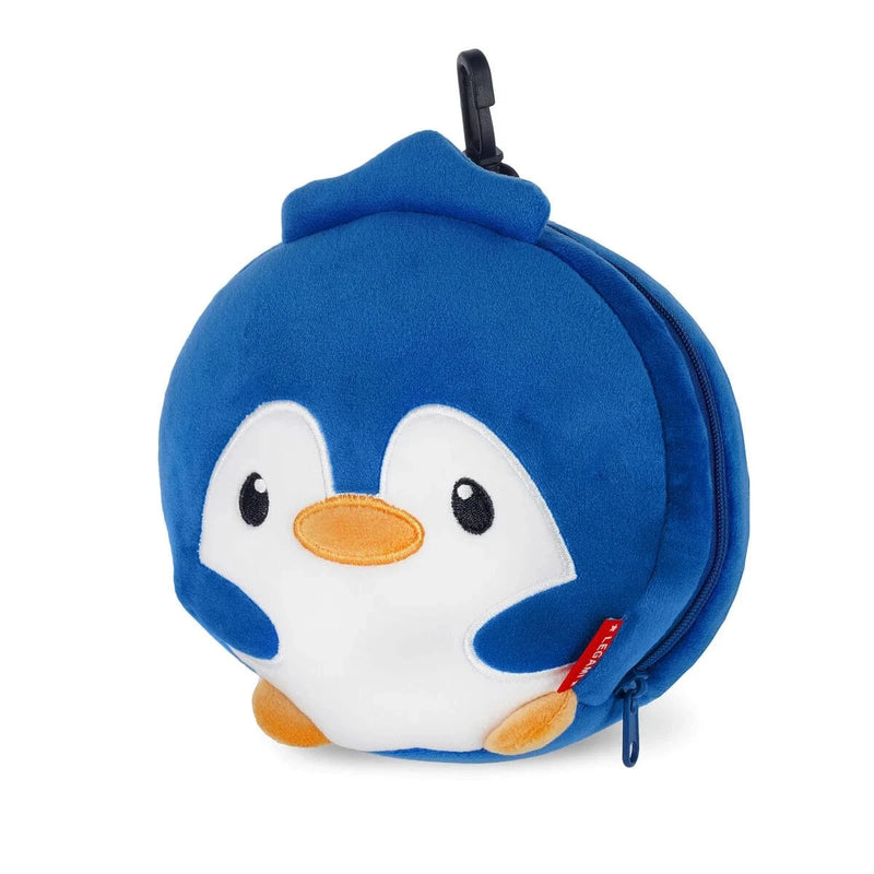 Legami MY TRAVEL BUDDY Schattig Reiskussen met Slaapmasker, Pinguïn