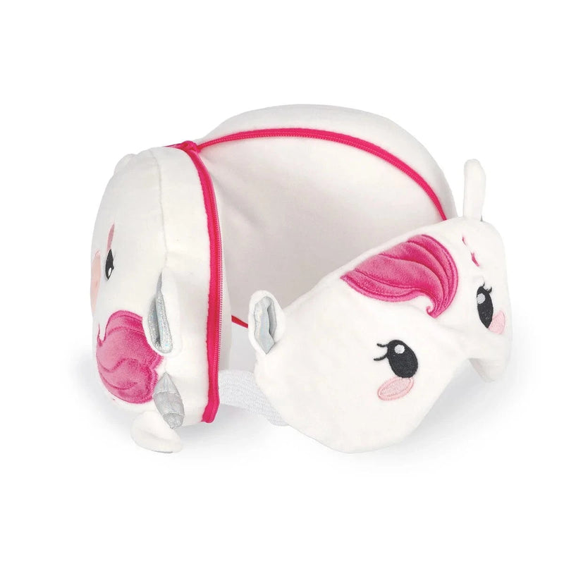 Legami MY TRAVEL BUDDY Schattig Reiskussen met Slaapmasker, Unicorn