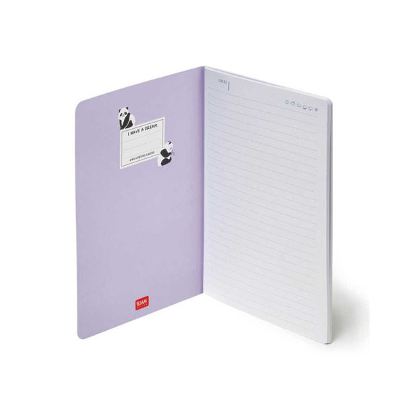 Legami Notebook A5, Panda
