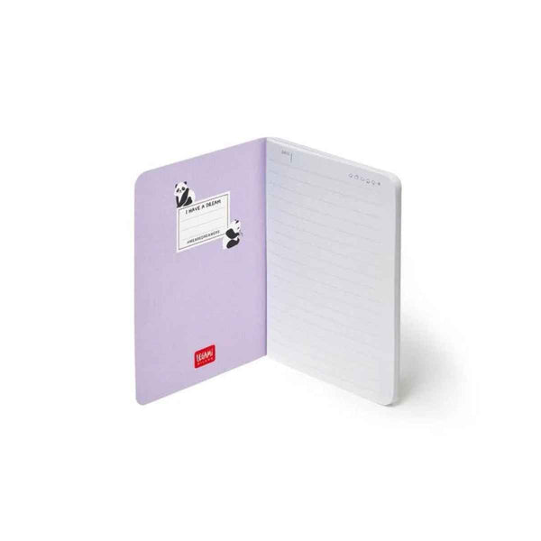Legami Notebook A6, Panda