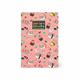 Legami Notebook met lijntjes A5, Sushi Cat