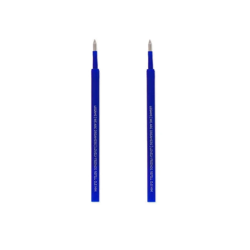 Legami Refill set van 2 voor Lovely Friends pen, Blauw