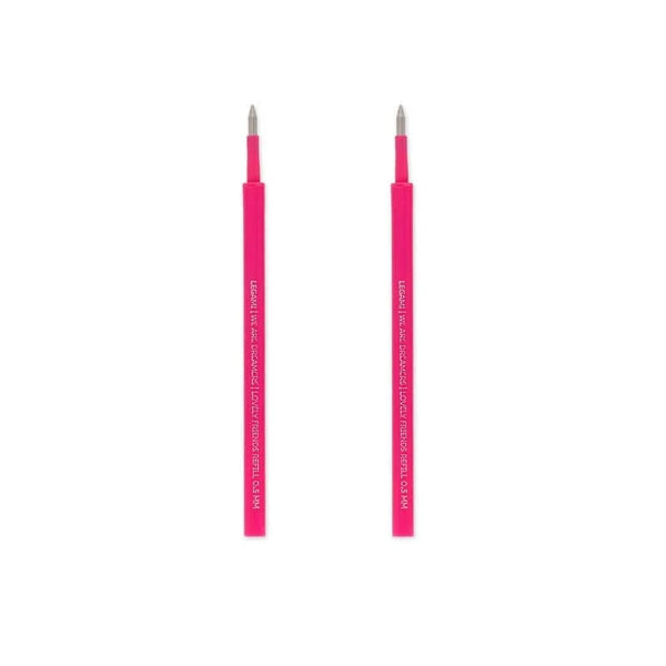 Legami Refill set van 2 voor Lovely Friends pen, Roze