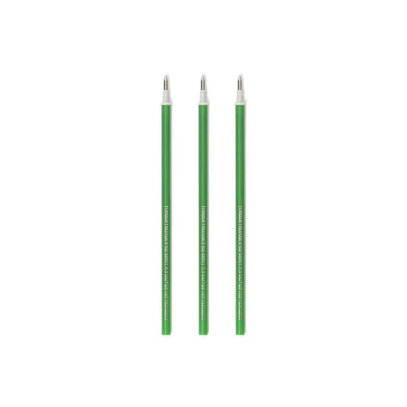 Legami Refill set van 3 voor Erasable Gel pen, Groen