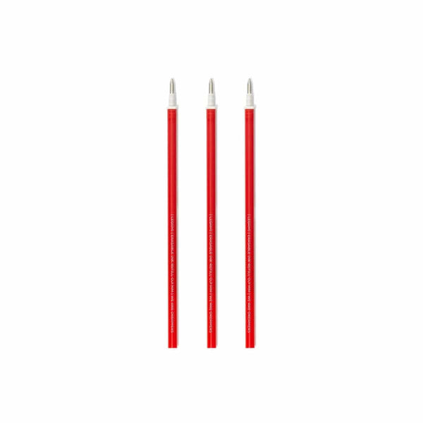 Legami Refill set van 3 voor Erasable Gel pen, Rood