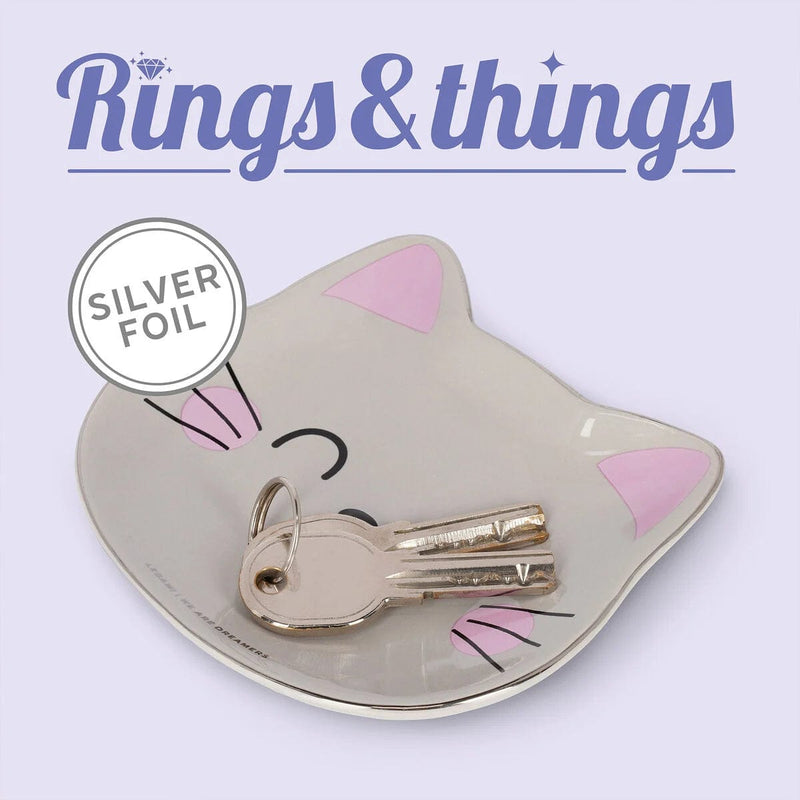 Legami RINGS & THINGS Keramisch Schaaltje, Kitty