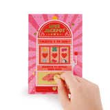 Legami Scratch to Reveal Wenskaart, Love Jackpot