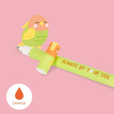 Legami Set van 2 Erasable Valentijn Gelpennen, Better Together