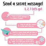 Legami Set van 2 Erasable Valentijn Gelpennen, Better Together