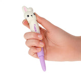 Legami SQUEEZIES Squishy Gel Pen, Bunny