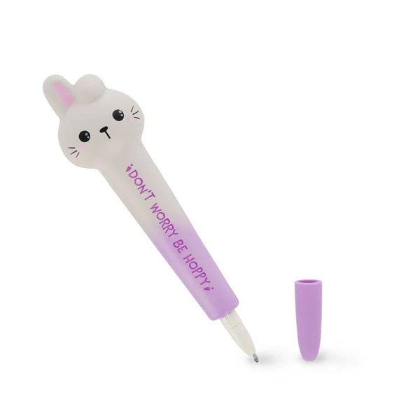 Legami SQUEEZIES Squishy Gel Pen, Bunny