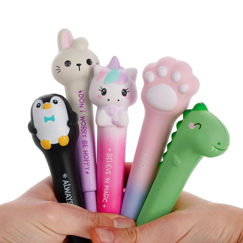 Legami SQUEEZIES Squishy Gel Pen, Bunny