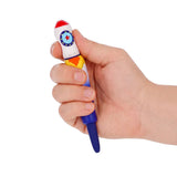 Legami SQUEEZIES Squishy Gel Pen, Rocket