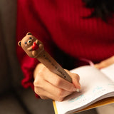 Legami SQUEEZIES Squishy Gel Pen, Teddy Bear