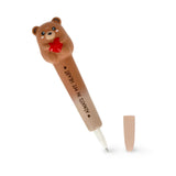 Legami SQUEEZIES Squishy Gel Pen, Teddy Bear