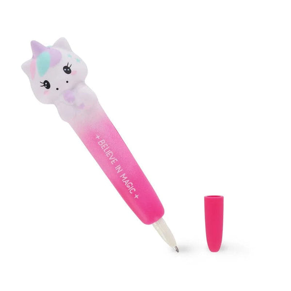 Legami SQUEEZIES Squishy Gel Pen, Unicorn