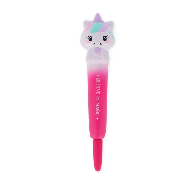 Legami SQUEEZIES Squishy Gel Pen, Unicorn