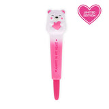 Legami SQUEEZIES Squishy Gel Pen, witte Teddybeer