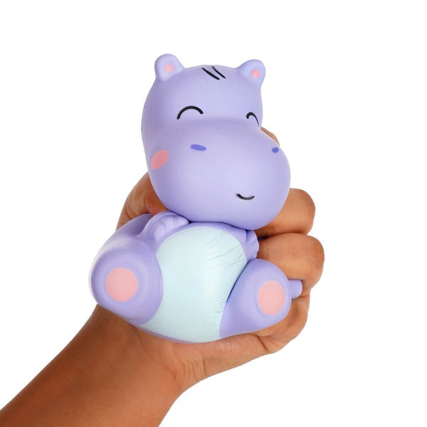 Legami STRESS LESS - Anti-Stress Squishy met Aardbeigeur, Hippo