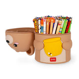 Legami SUPER KAWAII  2-IN-1 siliconen supergrote Pennenzak, Teddy Bear