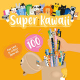 Legami SUPER KAWAII  2-IN-1 siliconen supergrote Pennenzak, Teddy Bear