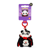 Legami SUPER SOFT Halloween Plushen Sleutelhanger, Panda 'Bam-Boo!'