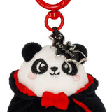 Legami SUPER SOFT Halloween Plushen Sleutelhanger, Panda 'Bam-Boo!'