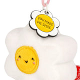 Legami SUPER SOFT Plushen Sleutelhanger, Daisy