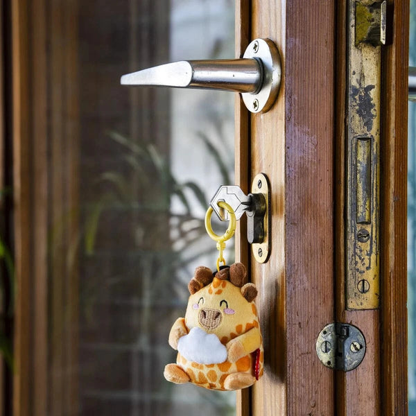 Legami SUPER SOFT Plushen Sleutelhanger, Giraffe
