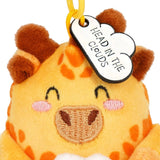 Legami SUPER SOFT Plushen Sleutelhanger, Giraffe