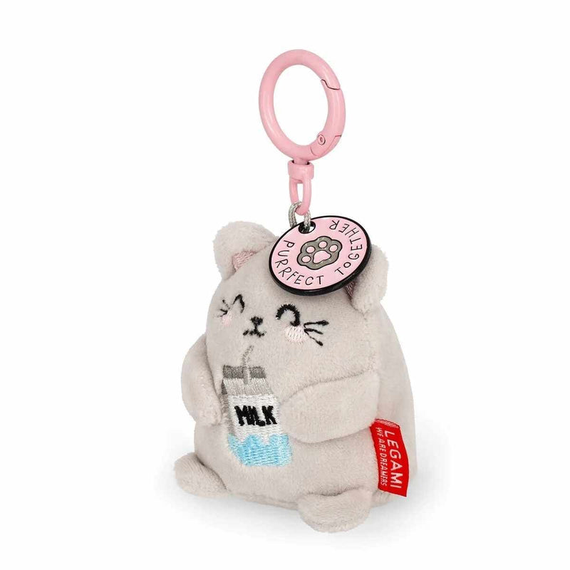 Legami SUPER SOFT Plushen Sleutelhanger, Kitty