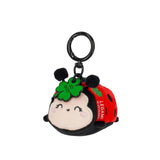 Legami SUPER SOFT Plushen Sleutelhanger, Ladybug