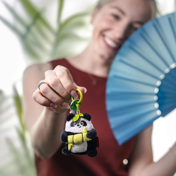 Legami SUPER SOFT Plushen Sleutelhanger, Panda