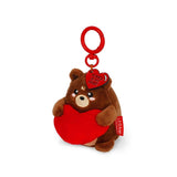 Legami SUPER SOFT Plushen Sleutelhanger, Teddy Bear
