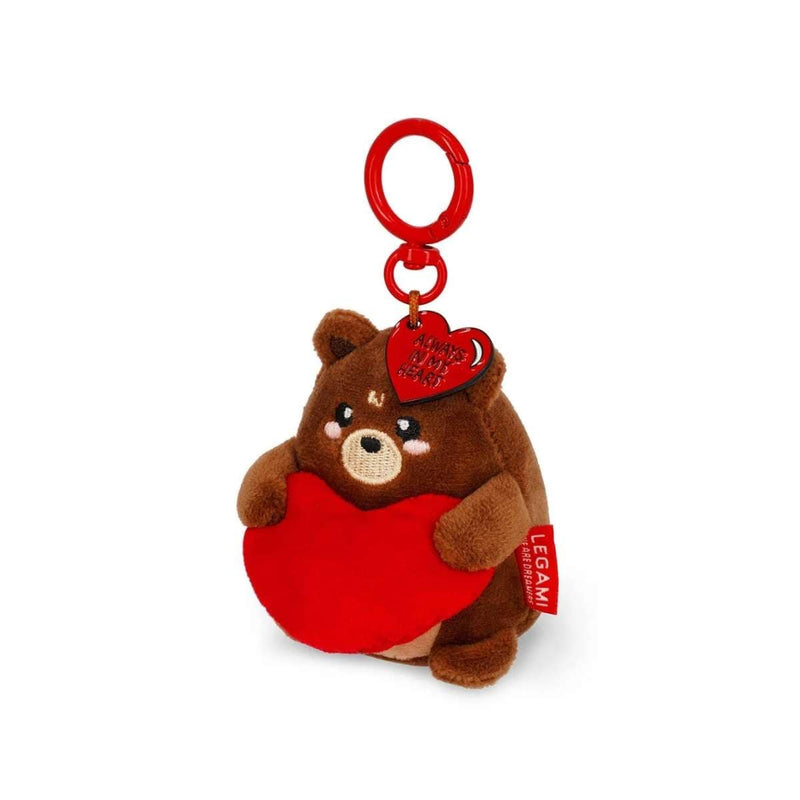 Legami SUPER SOFT Plushen Sleutelhanger, Teddy Bear