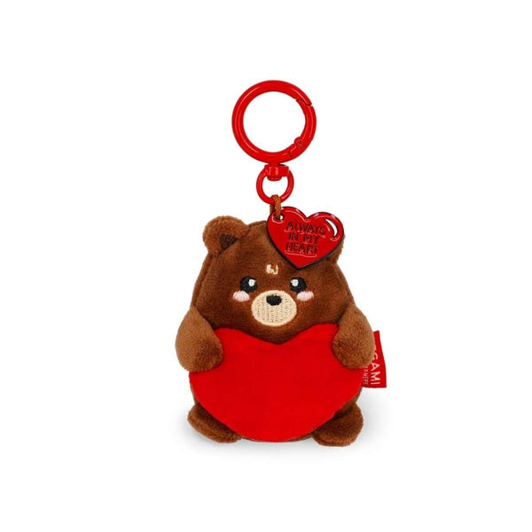 Legami SUPER SOFT Plushen Sleutelhanger, Teddy Bear