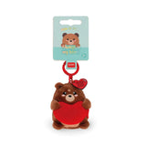 Legami SUPER SOFT Plushen Sleutelhanger, Teddy Bear
