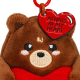 Legami SUPER SOFT Plushen Sleutelhanger, Teddy Bear