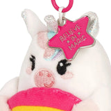 Legami SUPER SOFT Plushen Sleutelhanger, Unicorn
