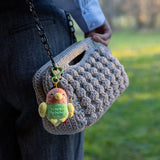 Legami SUPER SOFT Set van 2 Plushen Sleutelhangers, Tiny