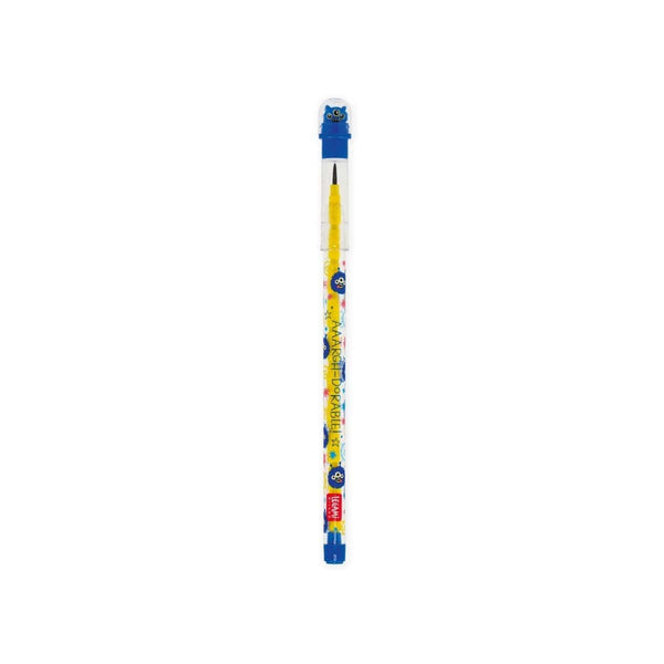 Legami TAKE A TIP Stapelpotlood met gommetje, Monster