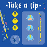 Legami TAKE A TIP Stapelpotlood met gommetje, Monster