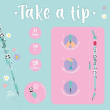 Legami TAKE A TIP Stapelpotlood met gommetje, Panda