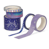 Legami TAPE BY TAPE Set van 5 Papieren Decoratietapes, Magic