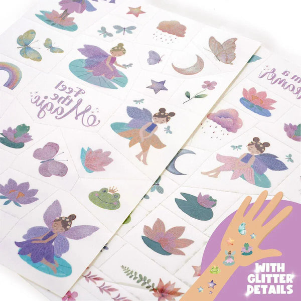 Legami TATTOOS Set van 50 tijdelijke tattoos, Fairy
