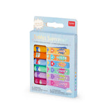 Legami TEDDY'S SUPERPOWER Set van 6 Mini Highlighters