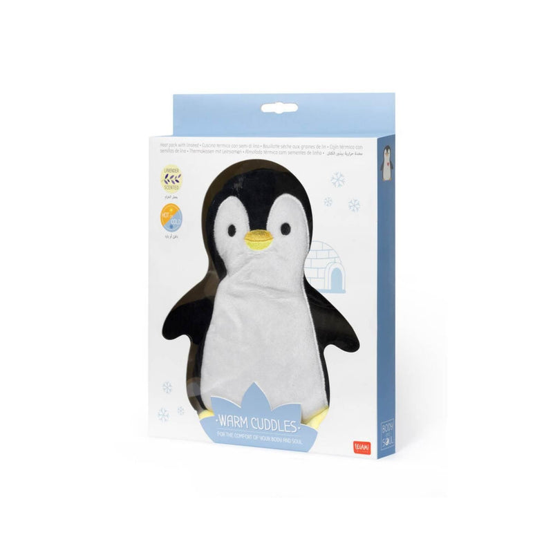 Legami WARM CUDDLES Warmtekussen Met Lijnzaad, Pinguïn